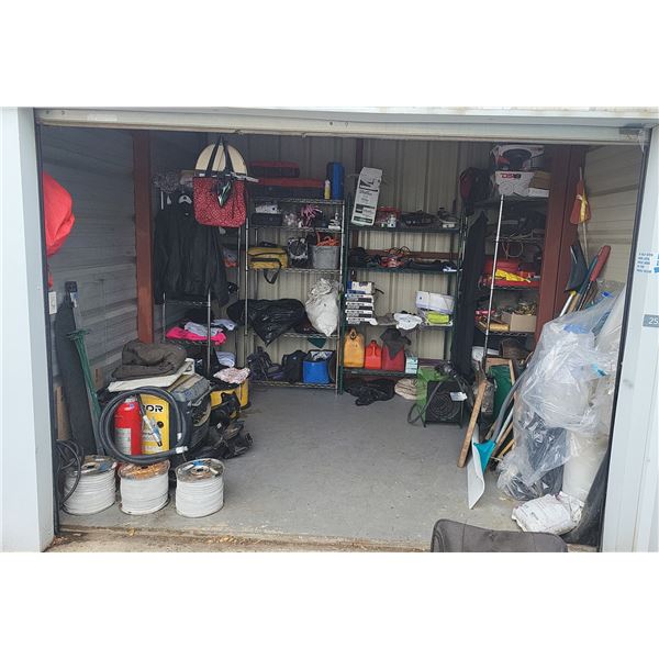 Whole Storage Locker Contents