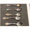 Image 3 : A Collection of 10 Silver Spoons