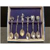 Image 1 : Brazil Silver Souvenir Spoon Set