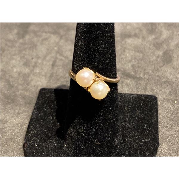 10kt Gold and Pearl Ring