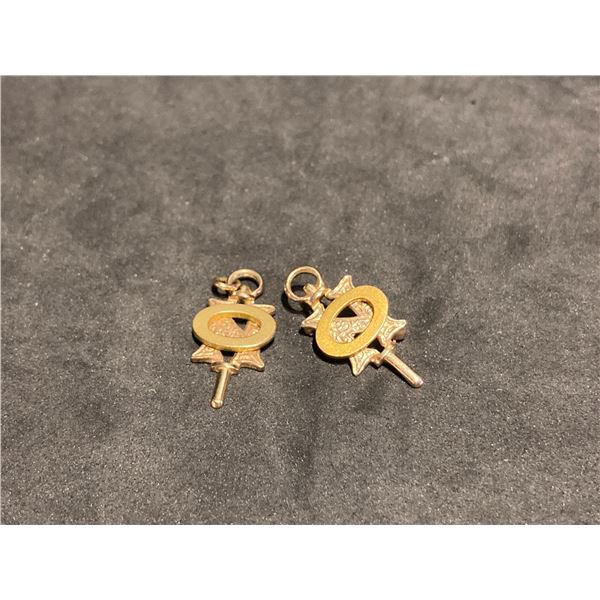10kt Gold Charm and Pin
