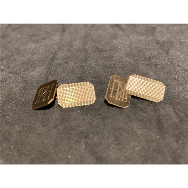 9kt 375 Gold Cufflinks