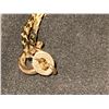Image 3 : 10kt Gold Chain with Unmarked Pendent