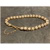 Image 1 : 18kt Gold and Pearl Bracelet