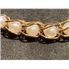 Image 3 : 18kt Gold and Pearl Bracelet