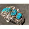 Image 6 : Vintage Southwest Silver and Turquoise Cuff Bracelet