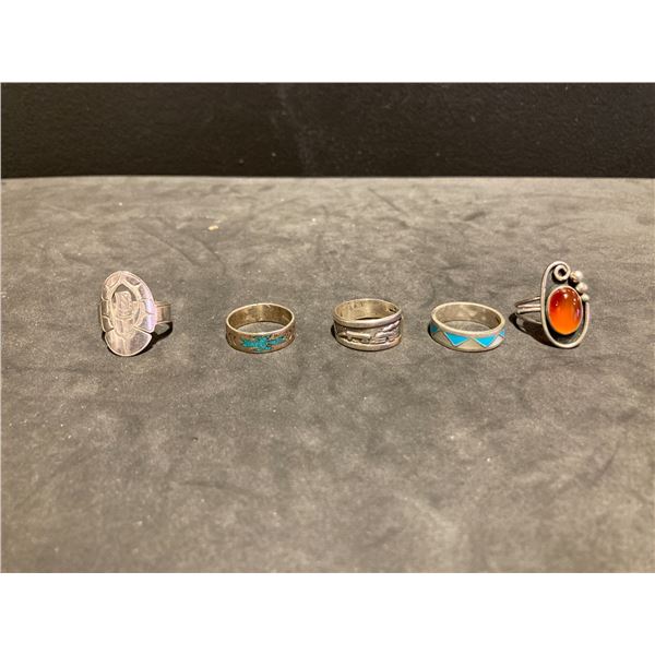 Five Silver Rings