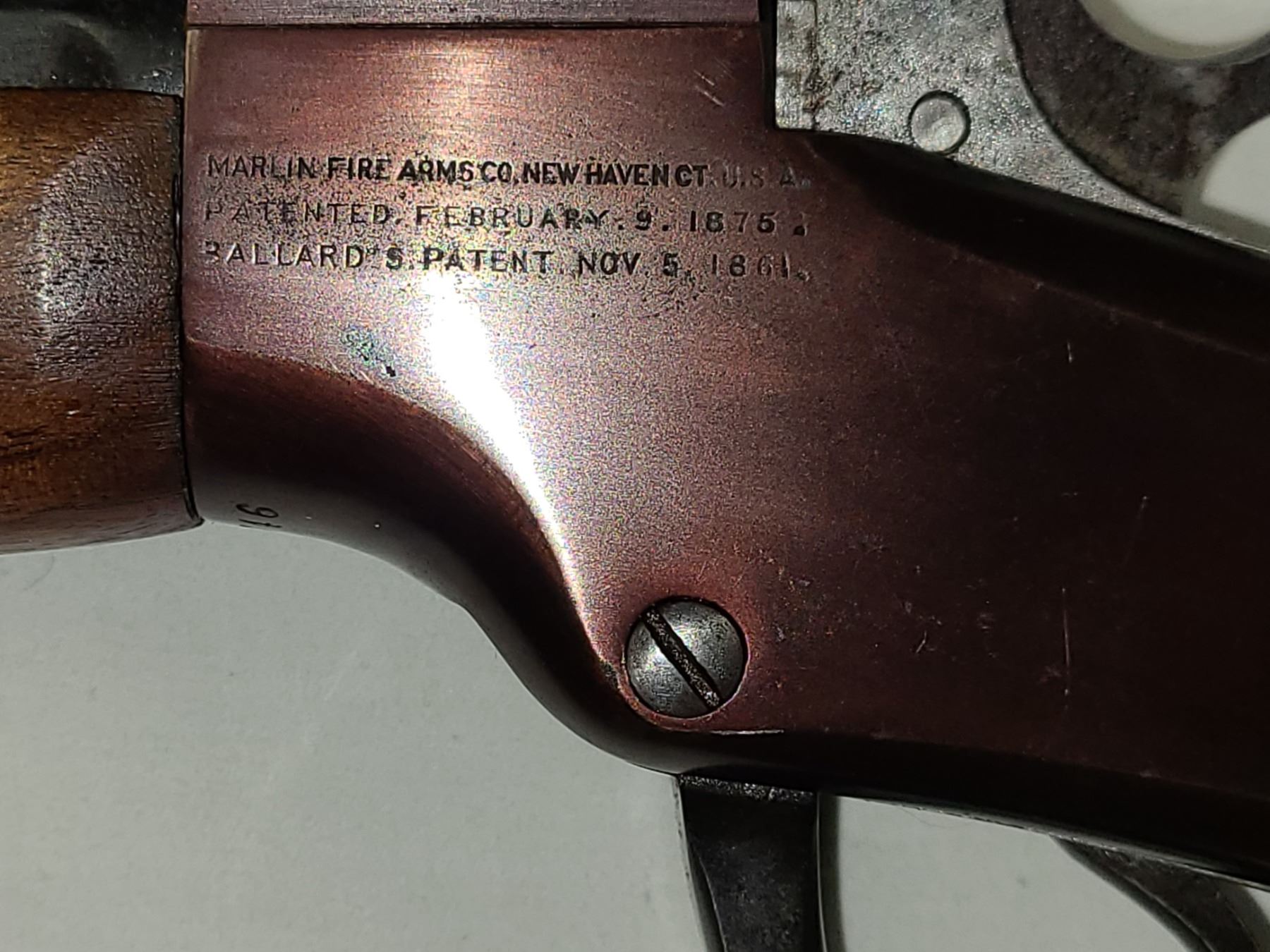 Marlin Falling Block Rifle Marlin Ballard Falling Block Vintage Rifle 22 lr Single Shot
