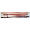 Image 1 : Sling Lot - 3 Leather Slings as Shown - all come with Swivels