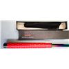 Image 2 : Baton Expandable 26 inch Rainbow Color - NEW - Snap Stick Red Handle