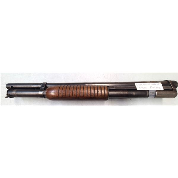 Winchester Model 12 Riot Gun Barrel & Mag Tube c/w Slide Assembly