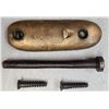 Image 1 : Lee Enfield No 1 Mk 3 PARTS - Butt Plate & Screws / Stock Bolt