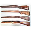 Image 13 : 4 Military Wood Stocks - 1 is P17 - As Shown