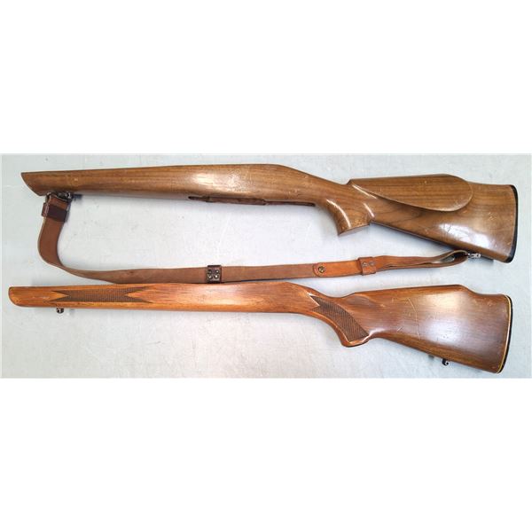 2 Wood Stocks as shown