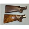 Image 1 : 2 Unknown Shotgun Stocks - Beautiful Wood Grain