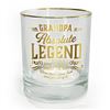 Image 1 : Legends of The World 8 oz Drinks Glass - Grandpa - NEW
