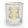 Image 1 : Legends of The World 8 oz Drinks Glass - Husband - NEW