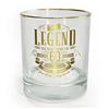 Image 1 : Legends of The World 8 oz Drinks Glass - 60 Years - NEW