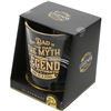 Image 2 : Legends of The World 8 oz Drinks Glass - DAD - NEW