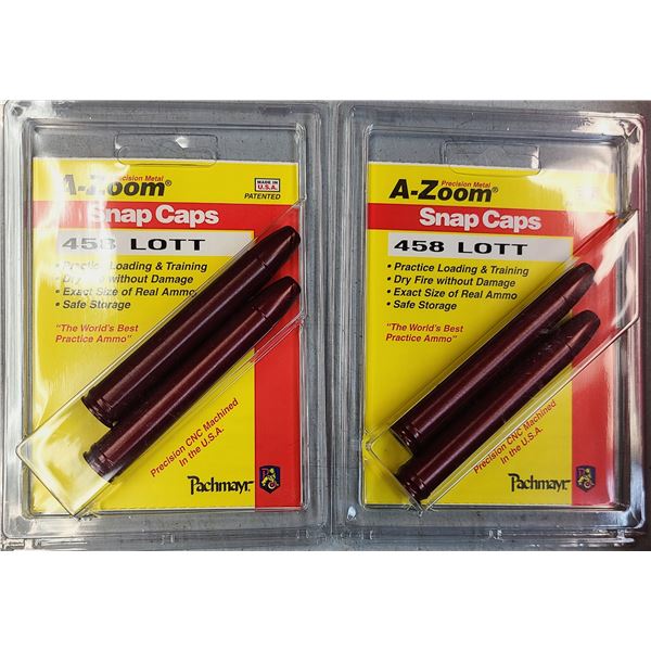 A-Zoom Snap Caps 458 Lott x 2 Packs - NEW