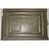 Image 2 : WW2 Ammo Can Steel 30 Cal M1 Belted Ammo US Military