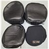 Image 1 : Hardy Leather 4in Fly Reel Cases x 3 - NEW