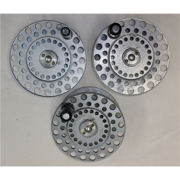 Fly Fishing Spare Spools 3 inch Metal x 3