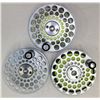 Image 1 : Fly Fishing Spare Spools 2 1/8 inch Metal x 3