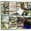 Image 1 : Fishing Flies - 585 Hand Tied Flies in Carry Case - HUGE LOT