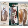 Image 1 : FLY Tying Materials - NEW - Metz Neck Hackles 4 Packs as Shown