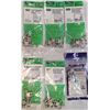 Image 1 : Uncle Mikes QD Quick Detach Swivel  Nickel x 5 NEW