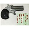 Image 2 : Derringer Cap Gun - Metal Construction c/w Caps & Case - Made in Italy