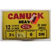 Image 2 : Canuck Collectible 12 ga Shotgun Ammo #6 Shot - 25 rds