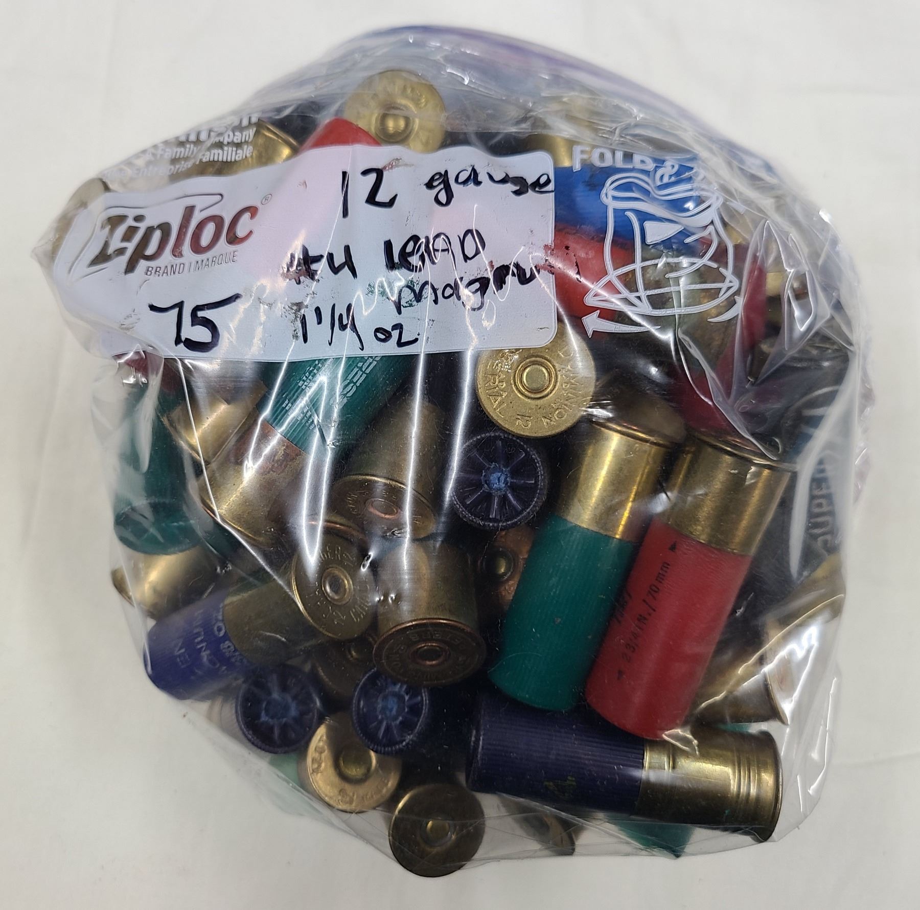 Mixed Lot 75 Rounds 12 ga #4 Lead Shotgun Shells
