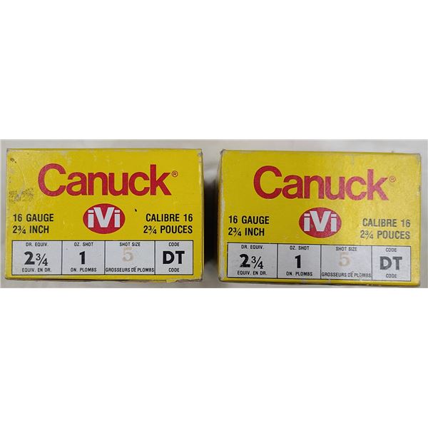 Canuck Vintage 16 ga Shotgun #5 Shot - 50 rds