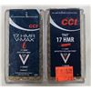 Image 2 : 17 HMR CCI  V-Max & TNT 17 gr - 100 rds