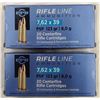 Image 1 : 7.62 x 39 SKS PPU Rifleline 123 gr Soft Point - 40 rds