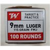 Image 1 : 9 mm Luger Winchester FMJ 115 gr - 100 rds