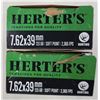 Image 2 : 7.62 x 39 SKS Herters 123 gr Soft Point - 40 rds