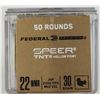 Image 2 : 22 WMR Magnum Federal Premium 30 gr TNT Hollow Point - 50 rds