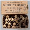 Image 1 : 22 Hornet Remington UMC - 73 Rds