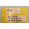 Image 2 : 32 S&W Long, 380 Auto + 22  - Mixed lot 155 rds