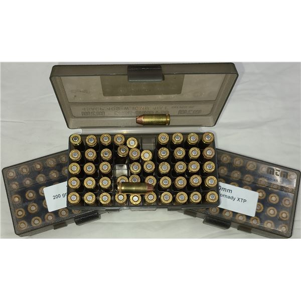 10 mm RELOAD Hornady XTP 200 gr - 150 rds