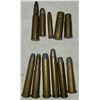 Image 1 : Collector Ammunition Vintage Rifle Rounds - 9 rds + 2 Brass as Shown