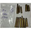 Image 2 : Collector Ammunition Vintage Rifle Rounds - 9 rds + 2 Brass as Shown
