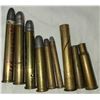Image 1 : Collector Ammunition Vintage Rifle Rounds - 6 rds + 2 Brass as Shown