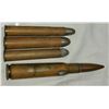 Image 2 : 50 Cal, 500 Nitro + Vintage Rifle Rounds - 4 rds as Shown