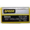 Image 1 : Speer 9 mm 100 gr BULLETS - 78 rds