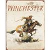 Image 1 : Winchester Firearms Tin Sign - NEW - 16 x 13 Inch