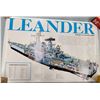 Image 1 : British Navy Leander Frigate Battleship Poster - 30 x 20 inches